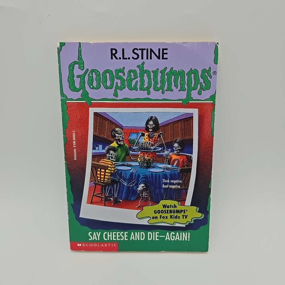 R.L. Stine Goosebumps Say Cheese‎ And Die-Again! #44 June 1996